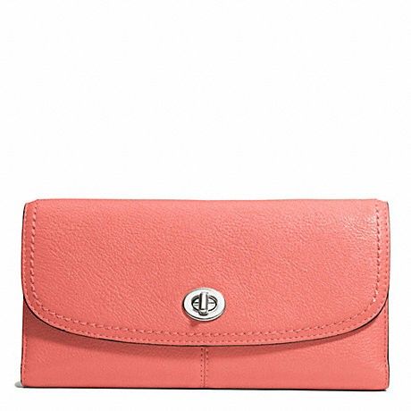 Coach wallets with best sale checkbook holder