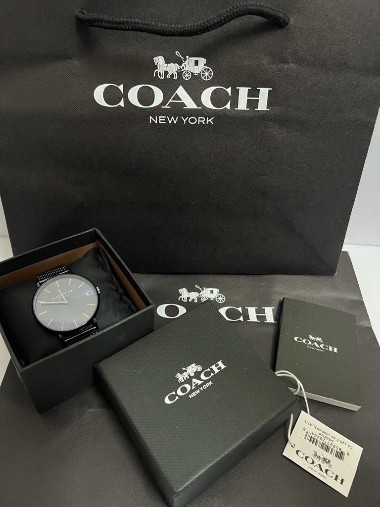 Coach watch box deals