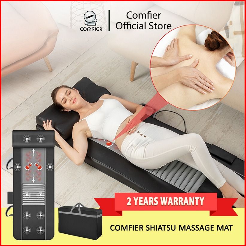 Comfier 10 motor massage mat with heat store