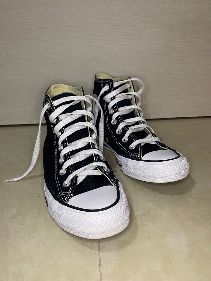 Converse Black Chuck Taylor High Cut Size UK4 EUR36.5 23.0CM