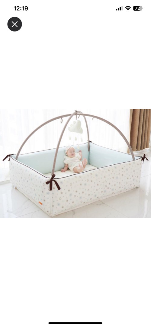 Creamhaus XL Bumper Bed Playpen, Babies & Kids, Baby Nursery & Kids