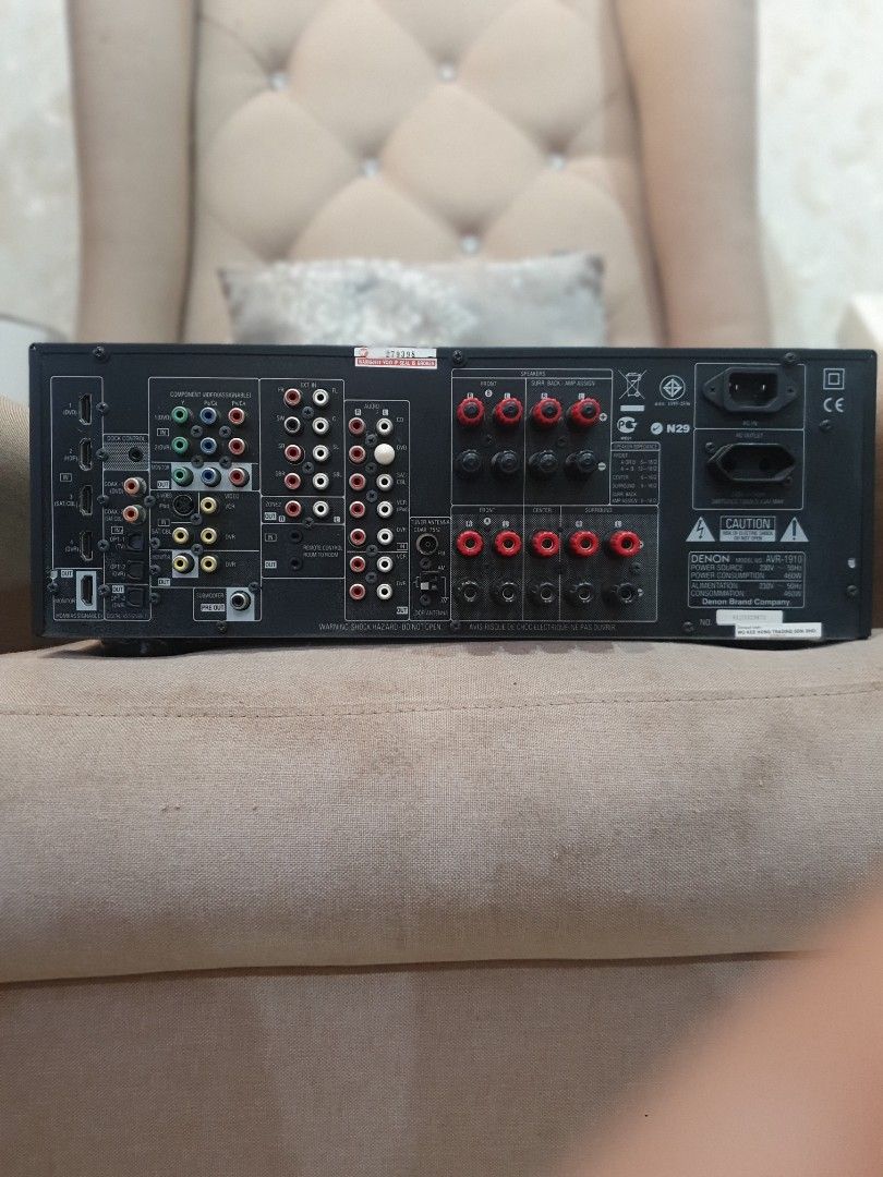 Denon Receiver Avr 1910, Audio, Soundbars, Speakers & Amplifiers on