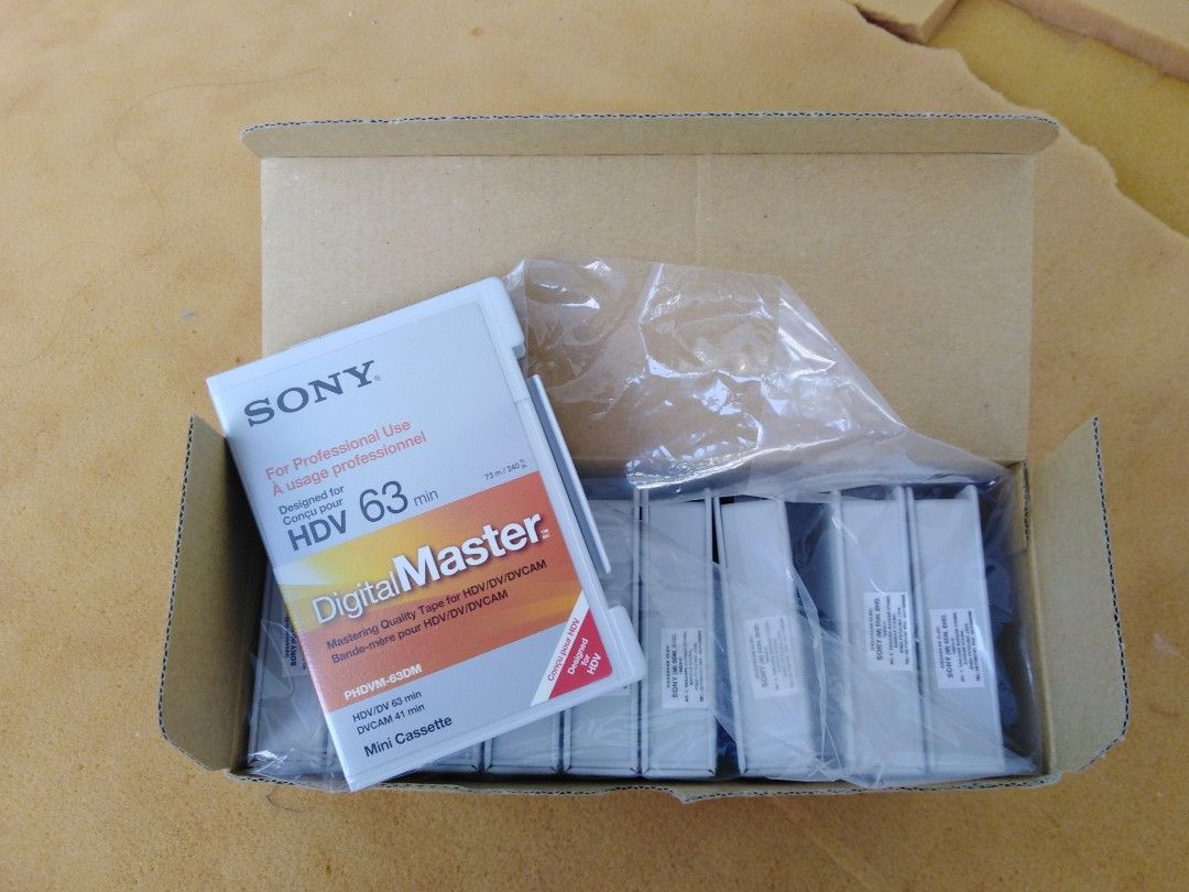 Sony Mini DV PHDVM-63DM Digital Master ( 63 min HDV, 41 min DVCAM