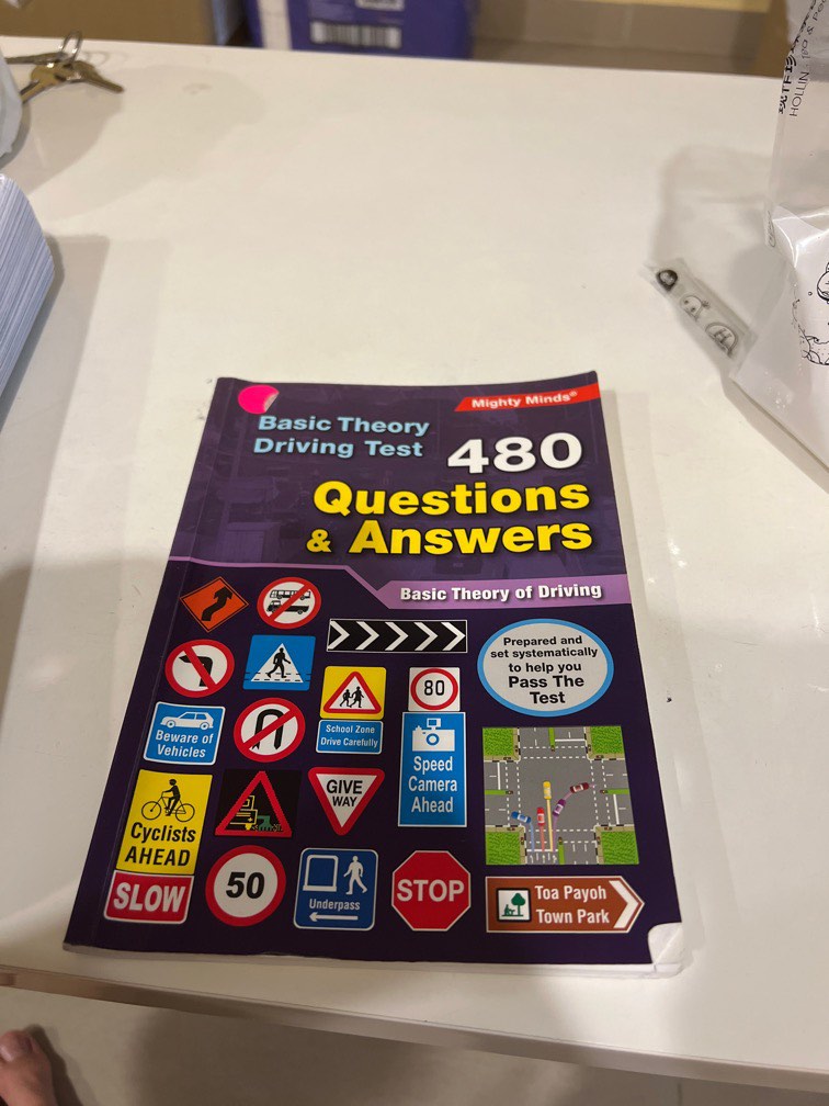 Driving test book, Hobbies & Toys, Books & Magazines, Assessment Books