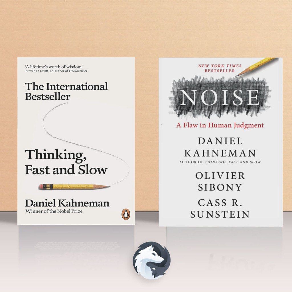 (Eng) Daniel Kahneman Book Series (Thinking Fast and Slow & Noise A