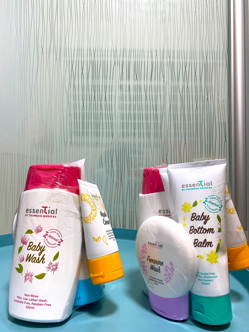 (Essential) Feminine Wash/ Nipple Cream/ Baby Bottom Balm/ Baby Lotion/ Baby Wash, Babies & Kids