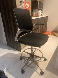 Extra height office chair