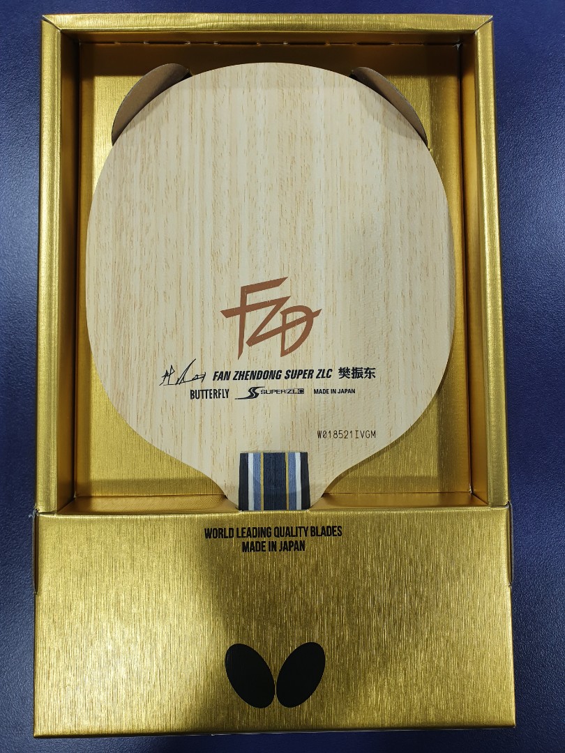 Butterfly Fan Zhendong Super ZLC (SZLC) Table Tennis Blade Racket (Cpen
