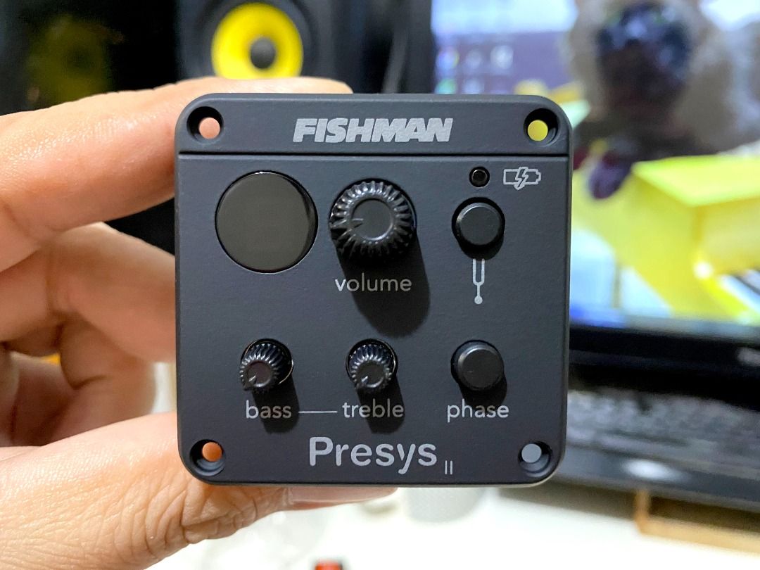 Fishman Presys II Acoustic Guitar Preamp Pickup, Hobbies & Toys, Music