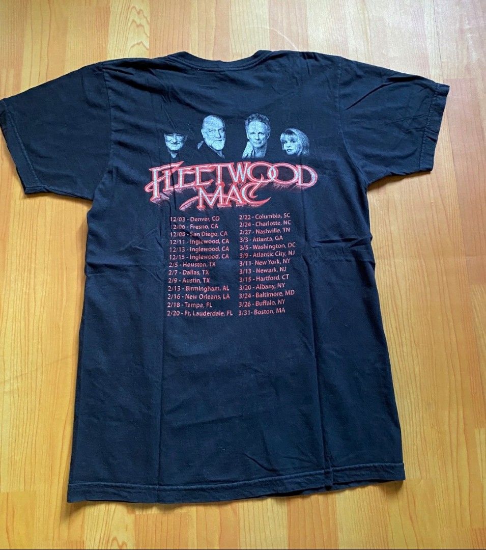 FLEETWOOD MAC 50 YEARS-DONT STOP tees (Category: Shirts) located in Dasmarinas. Submitted by ronnelvergara (Listing ID 1195496531, Image 1). Description: FLEETWOOD MAC 50 YEARS-DONT STOP tees SIZE Medium on tag DIMS: W18 L28 ₱250+ shipping Good Condition.