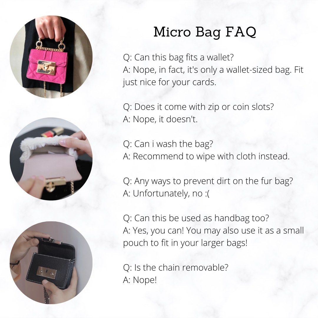 Red micro bag shop