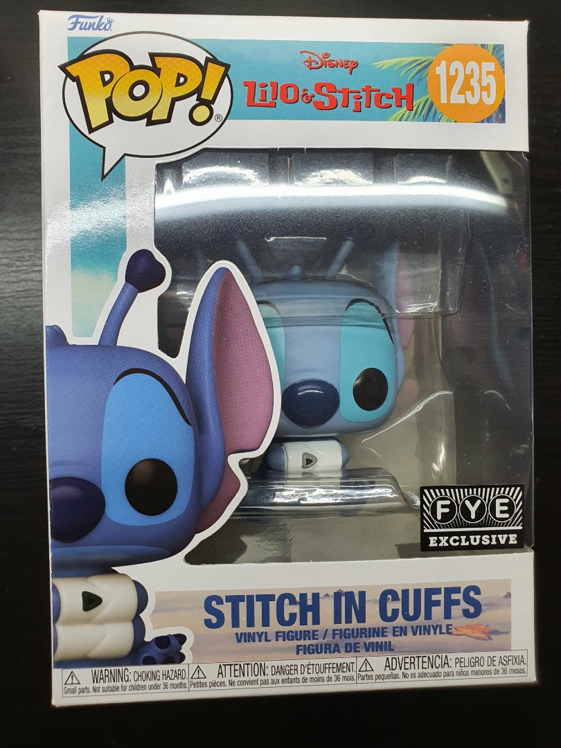 Stitch in Cuffs Special Edition 1235 Figure, Disney Lilo & Stitch Figure