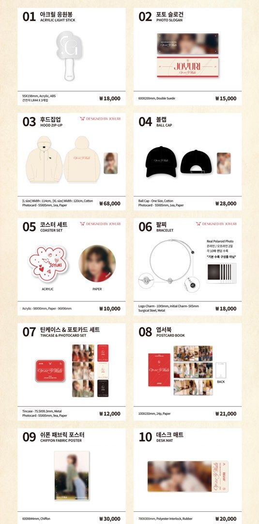 [CLOSED] JO YURI FANMEETING MERCH, Hobbies & Toys, Memorabilia ...
