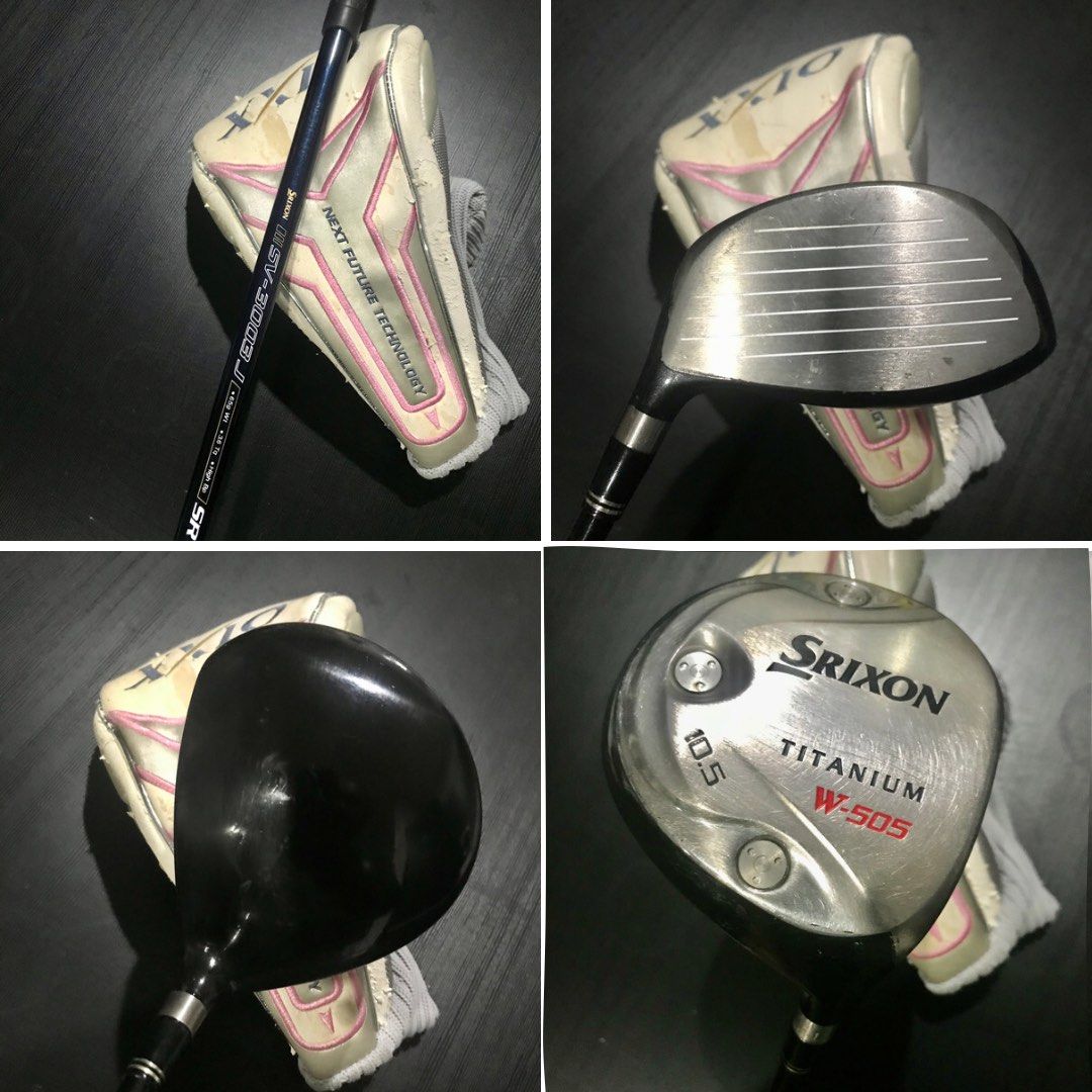 Golf Set Iron XX10 Prime SP500, Driver Srixon Titanium , Wood 4 PRGR, Wood 5 PRGR, Wood 7 PRGR