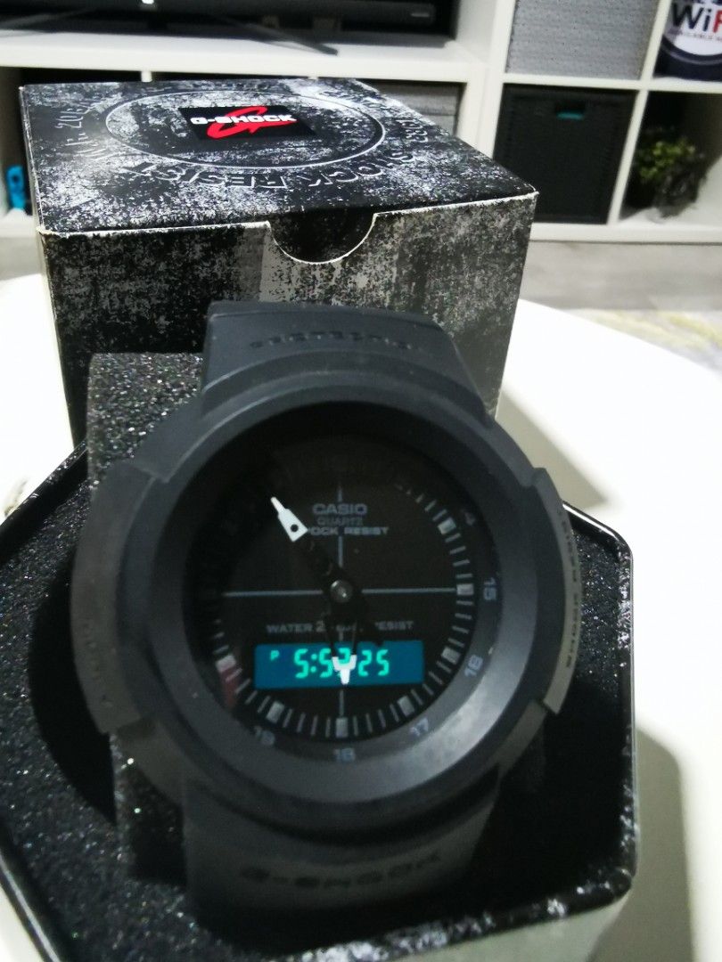 G Shock Analog Digital Watch AW 500BB 1EDR Men s Fashion