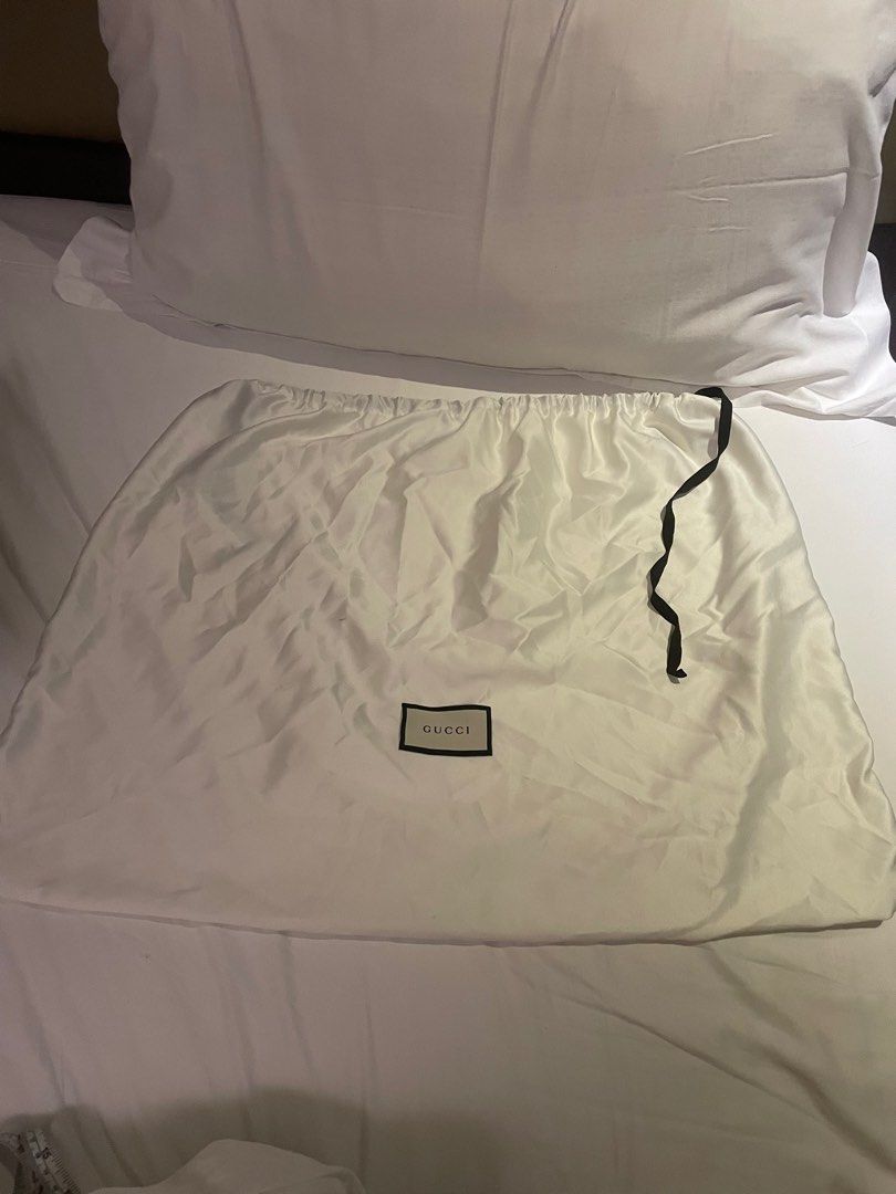 Gucci Extra Large Dustbag with paper bag (Category: Luxury Accessories) located in Quezon City. Submitted by tintin._. (Listing ID 1195525600, Image 1). Description: Authentic. .