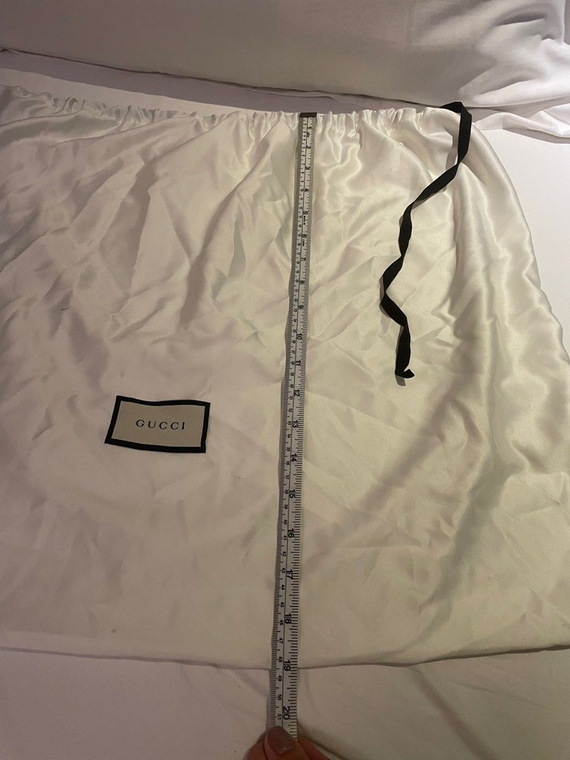 Gucci Extra Large Dustbag with paper bag (Category: Luxury Accessories) located in Quezon City. Submitted by tintin._. (Listing ID 1195525600, Image 3). Description: Authentic. .
