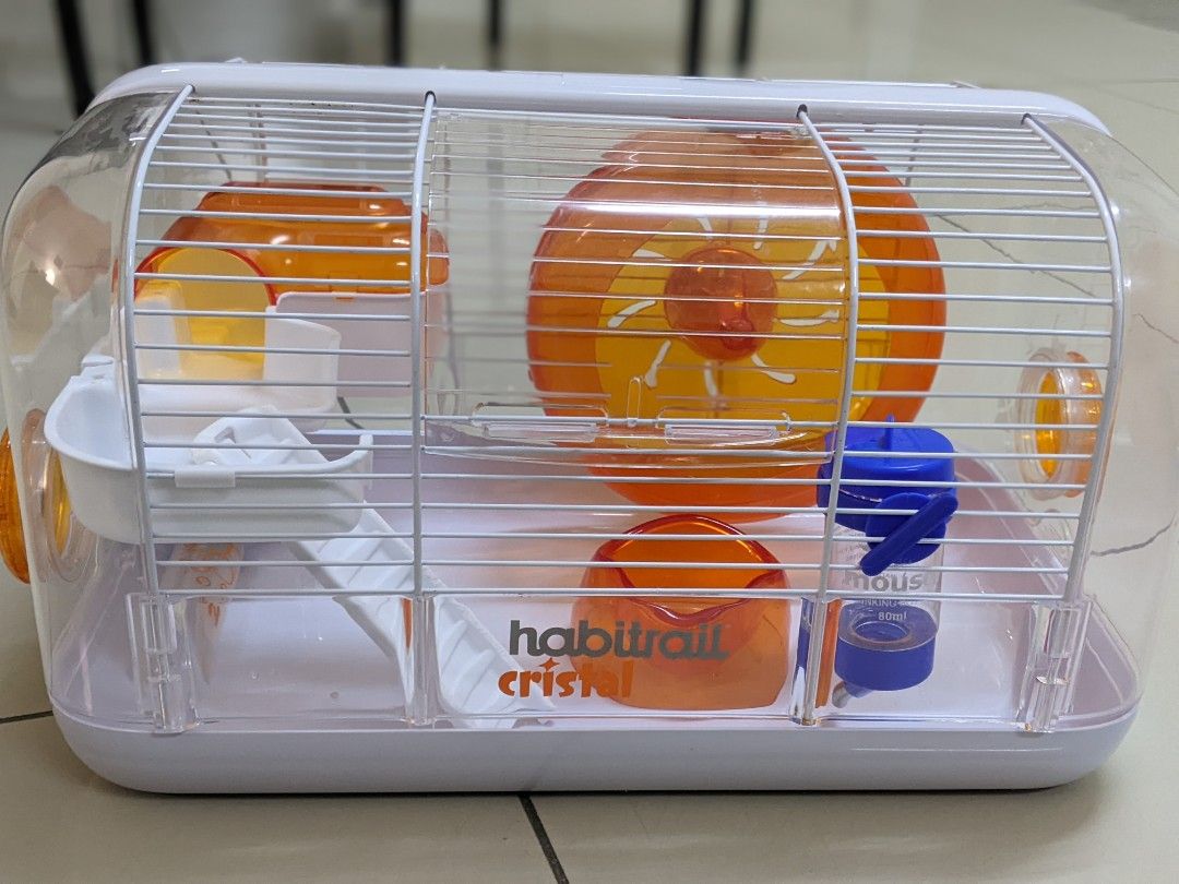 Habitrail cristal hot sale hamster cage