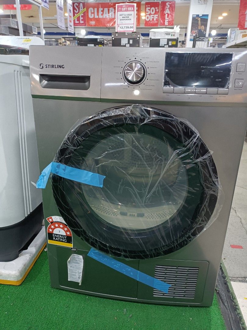 heat pump clothes dryer 8kg, TV & Home Appliances, Washing Machines and