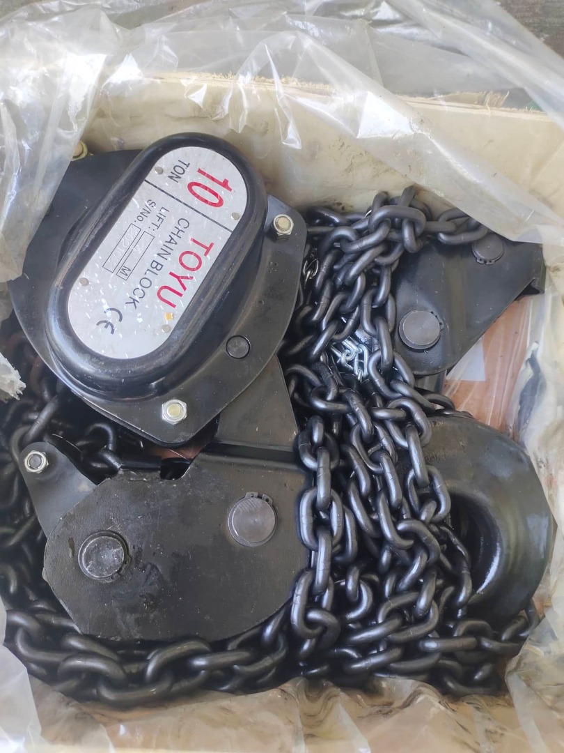 Heavy Duty Chain Block (10 Tons), Commercial & Industrial, Industrial ...