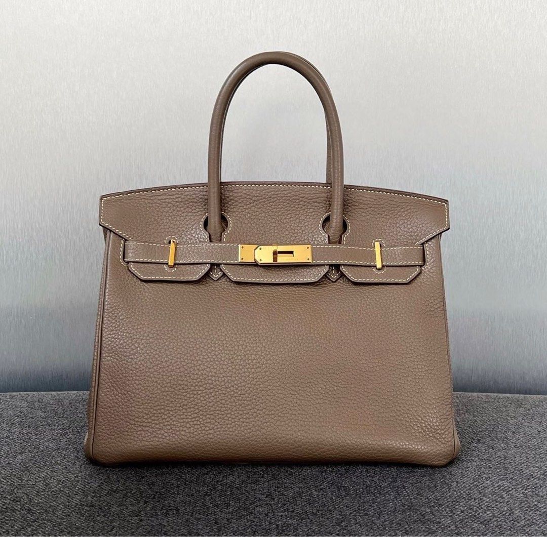 Hermes Birkin 30 Etoupe Togo GHW, Luxury, Bags & Wallets on Carousell