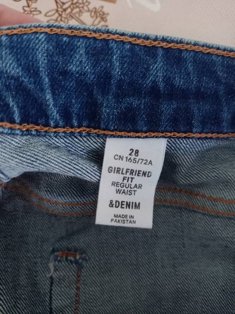 H&m girlfriend 2024 fit regular waist