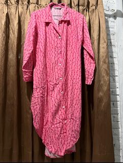 H&M Pink Maxi Shirt