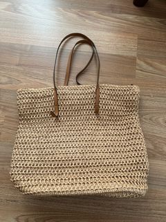 H&M Straw Tote Bag