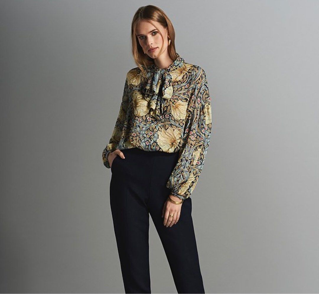 H&m william sales morris blouse