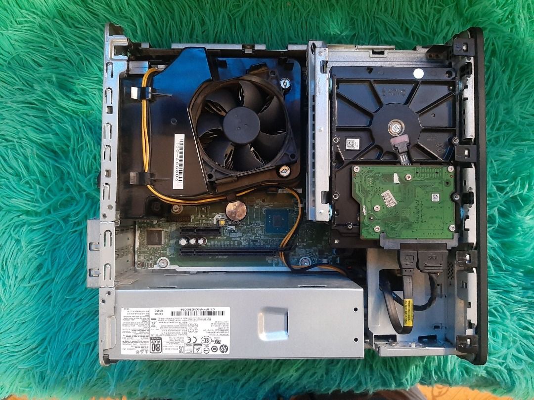 HP ProDesk 600 G3 SFF i5 7th gen CPU only (Category: Desktops) located in Caloocan City. Submitted by pitcher_pail (Listing ID 1195463169, Image 3). Description: HP ProDesk 600 G3 SFF i5-7500 1 x 8gb ddr4 2400 (4 slot memory) 500gb (70% heallth) with m2 slot and wifi + bluetooth slot with gpu slot (can be upgraded with gpu low profile) in very good condition except sa hdd Php. 8,000.00 price negotiable open for swap: - desktop unit with 7th gen o