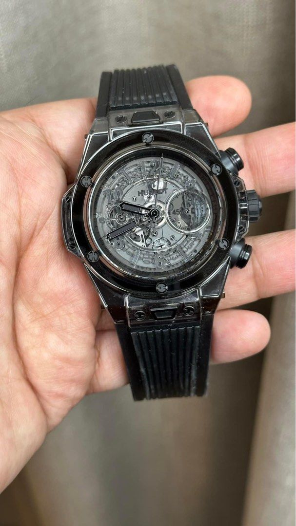 Hublot big bang unico sapphire all black store