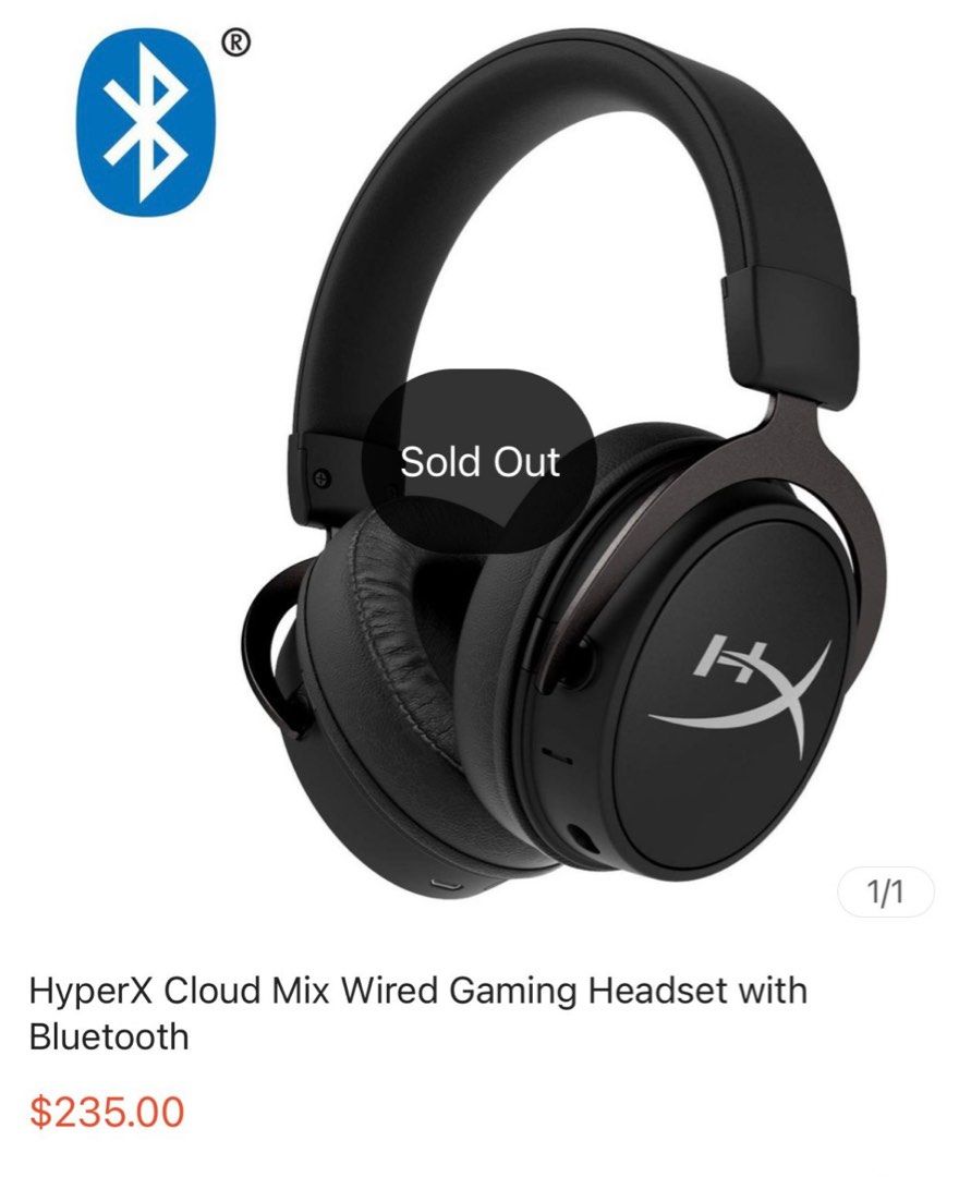 Hyperx cloud online mix bluetooth