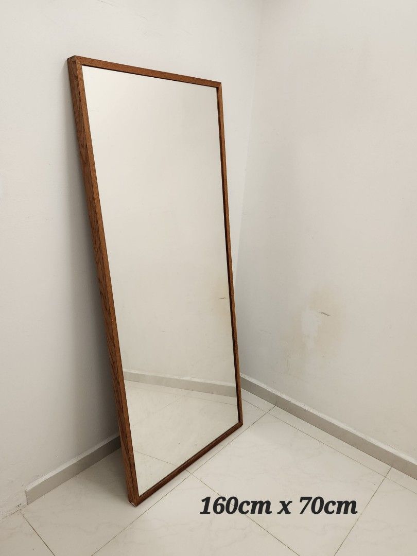 Ikea full length mirror, Furniture & Home Living, Home Decor, Mirrors