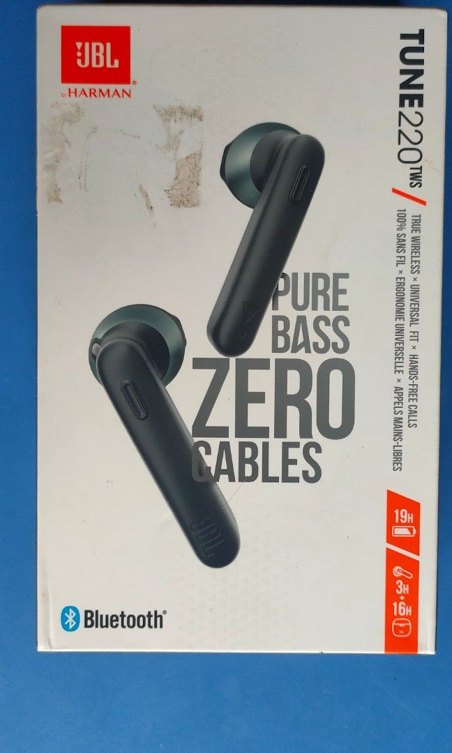 Jbl pure bass top zero cables 220