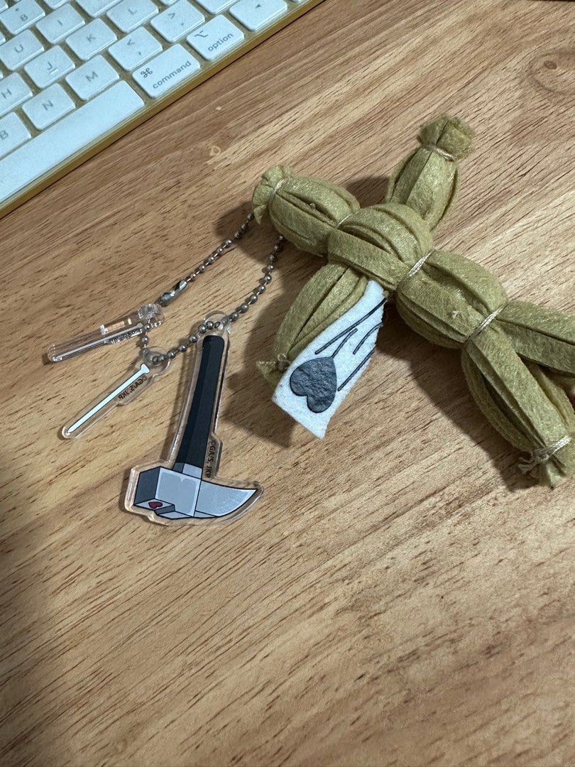 JJK Kugisaki Nobara Straw Doll Keychain, Hobbies & Toys, Memorabilia