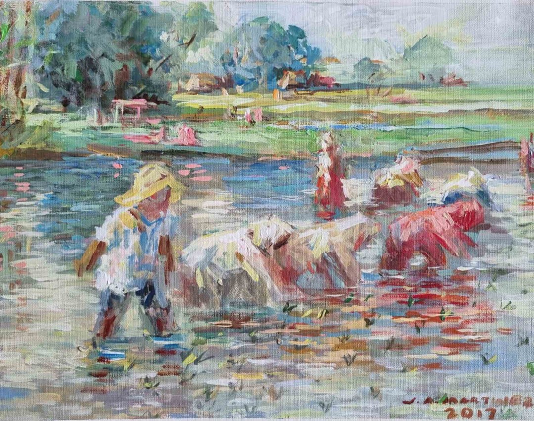 Jun Martinez Painting, Hobbies & Toys, Stationary & Craft, Art & Prints