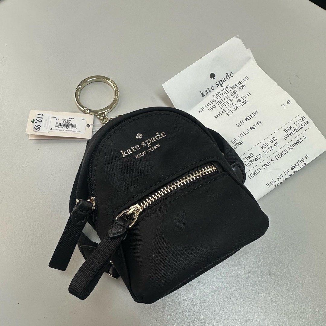 Kate Spade Chelsea Nylon Back Pack Coin Purse, Women's Fashion, Bags &  Wallets, Wallets & Card holders on Carousell
