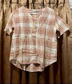 Korean Tartan Top