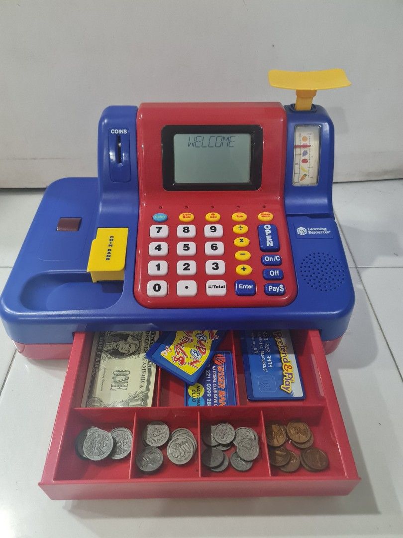 Learning Resources Cash Register, Hobbies & Toys, Toys & Games on Carousell