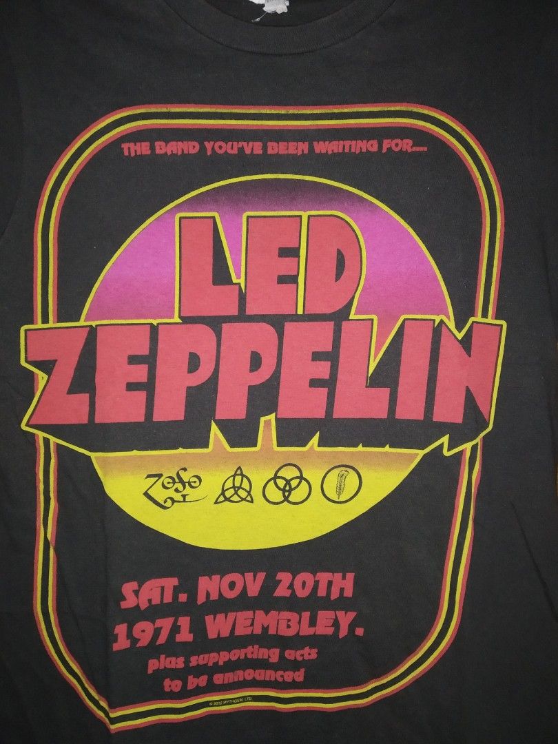 Led Zeppelin Shirt, Men's Fashion, Tops & Sets, Tshirts & Polo Shirts