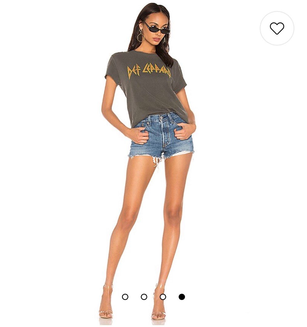 Levi s 501 Premium Distressed Denim Shorts Indigo Avenue