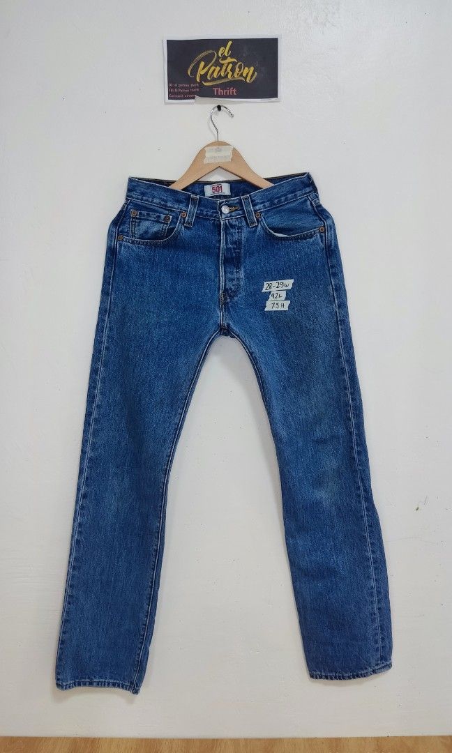 Levis 501 size 29 34 Men s Fashion Bottoms Jeans on Carousell
