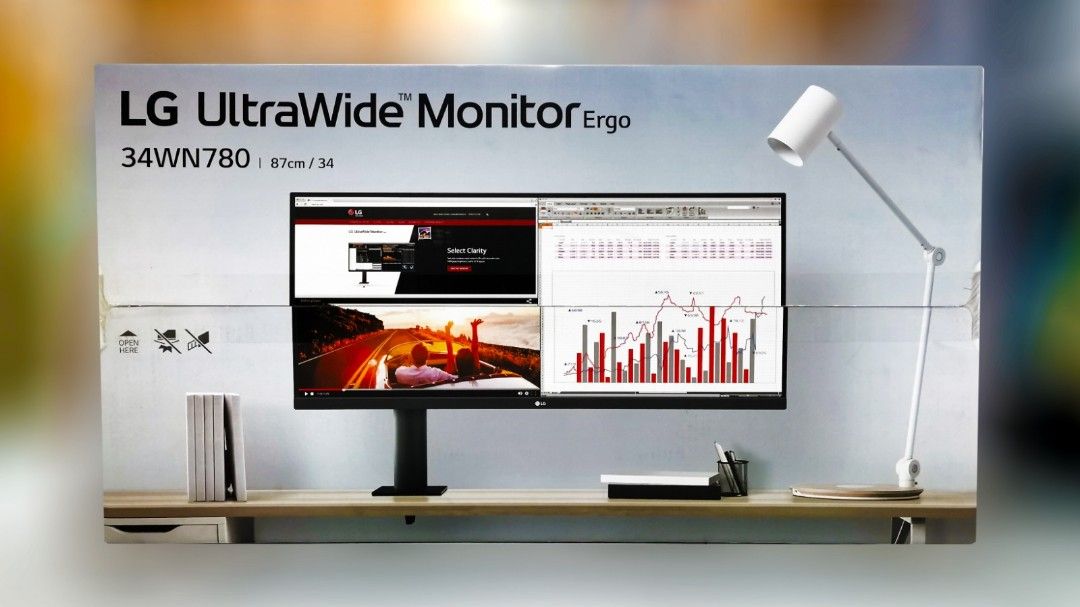 Monitor LG 34 Ergo 34WN780-B QHD IPS
