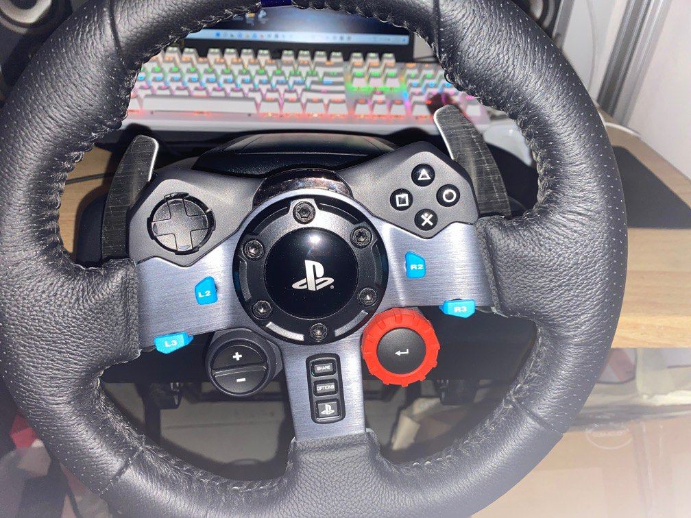 Logitech gaming steering wheel, Video Gaming, Gaming Accessories