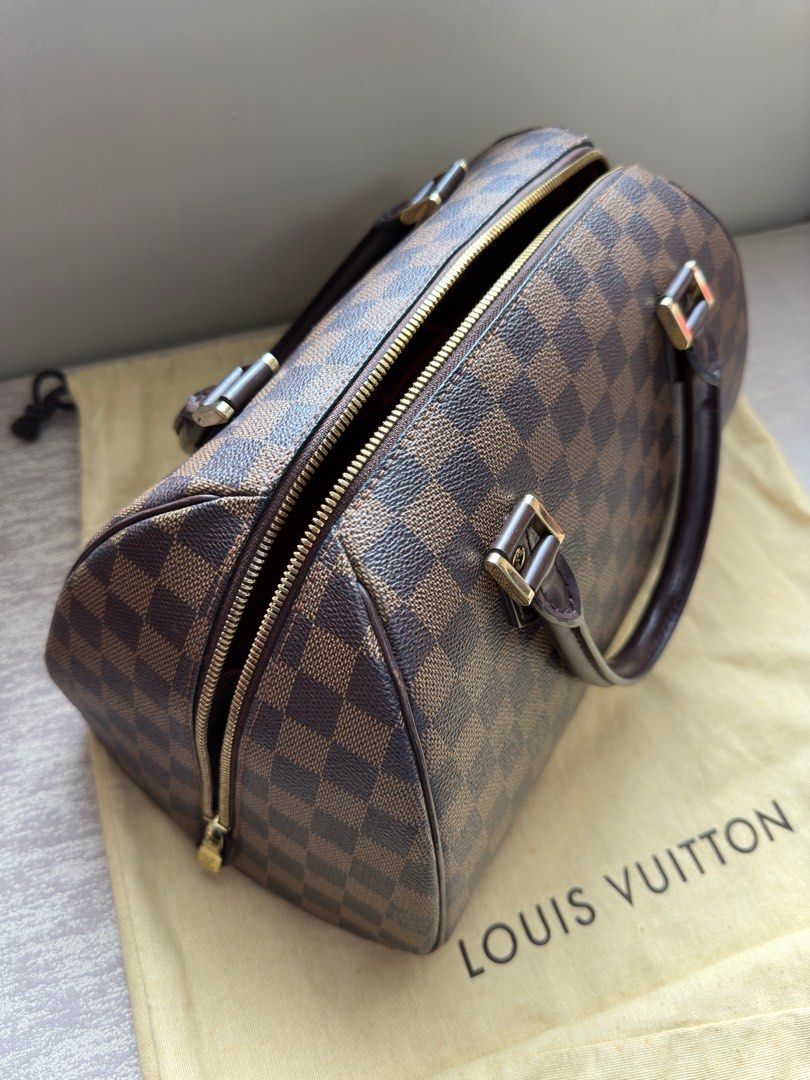 Authentic Louis Vuitton Ribera Damier Ebene MM- sz32cm, Barang Mewah, Tas &  Dompet di Carousell