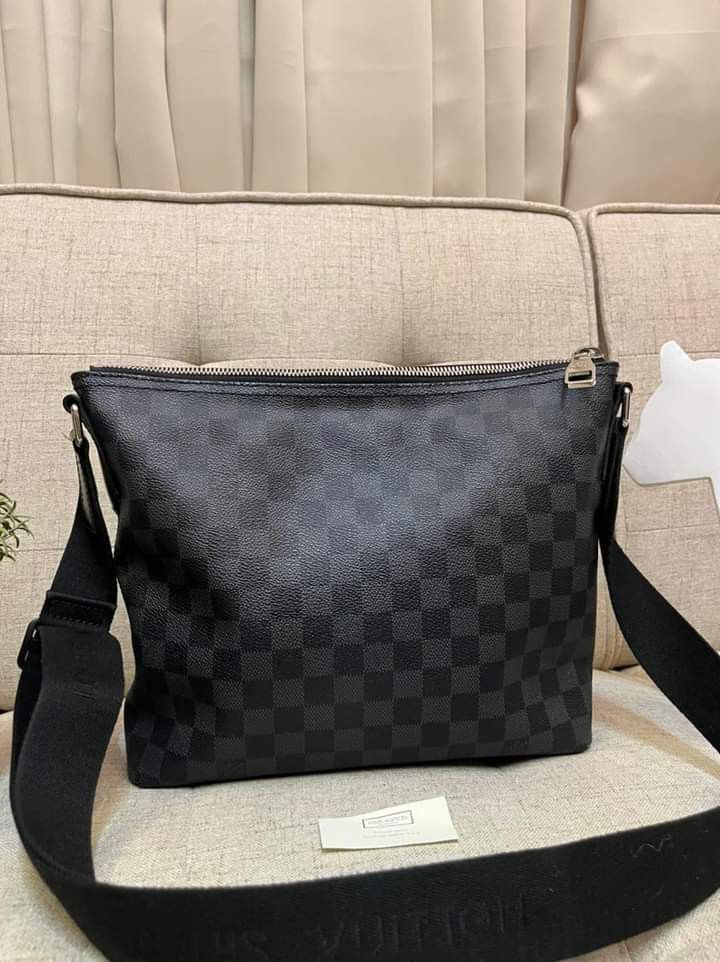 Louis Vuitton Damier Graphite Mick PM Messenger Bag, Luxury, Bags