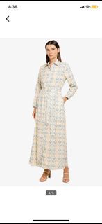 Earth by zalia basics recycle poly belted dress