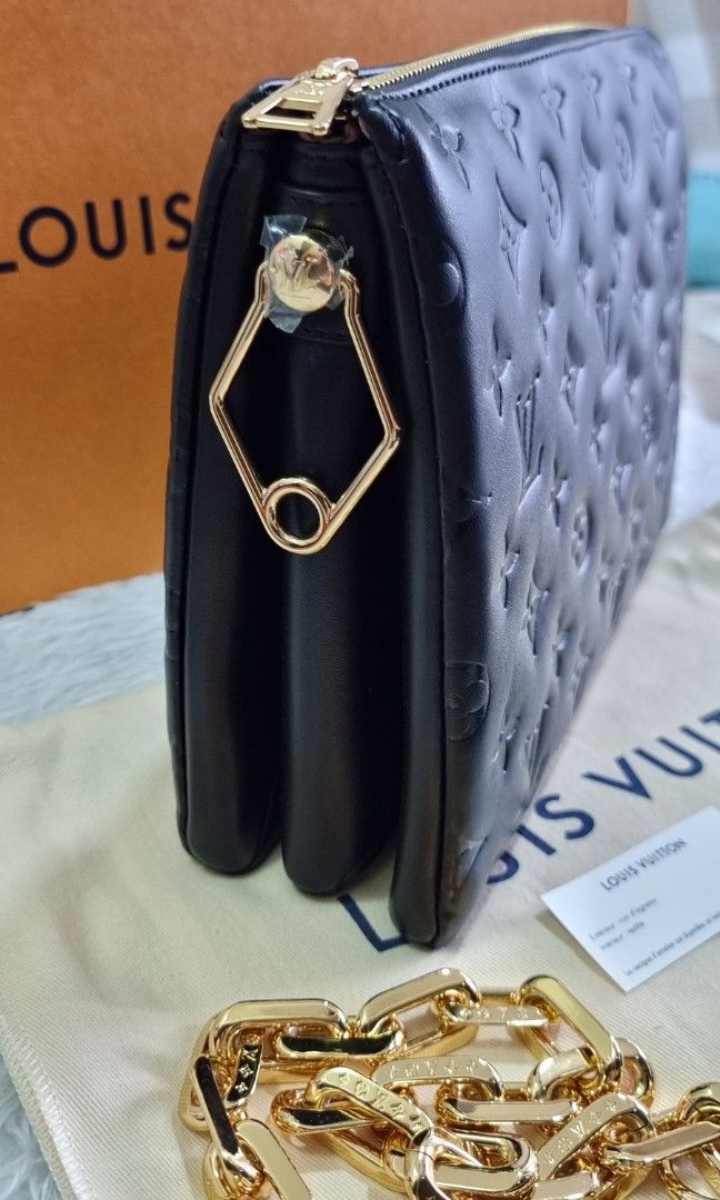 LOUIS VUITTON M57790 Coussin PM Noir Coussin Shoulder Bag Near Mint Ex++