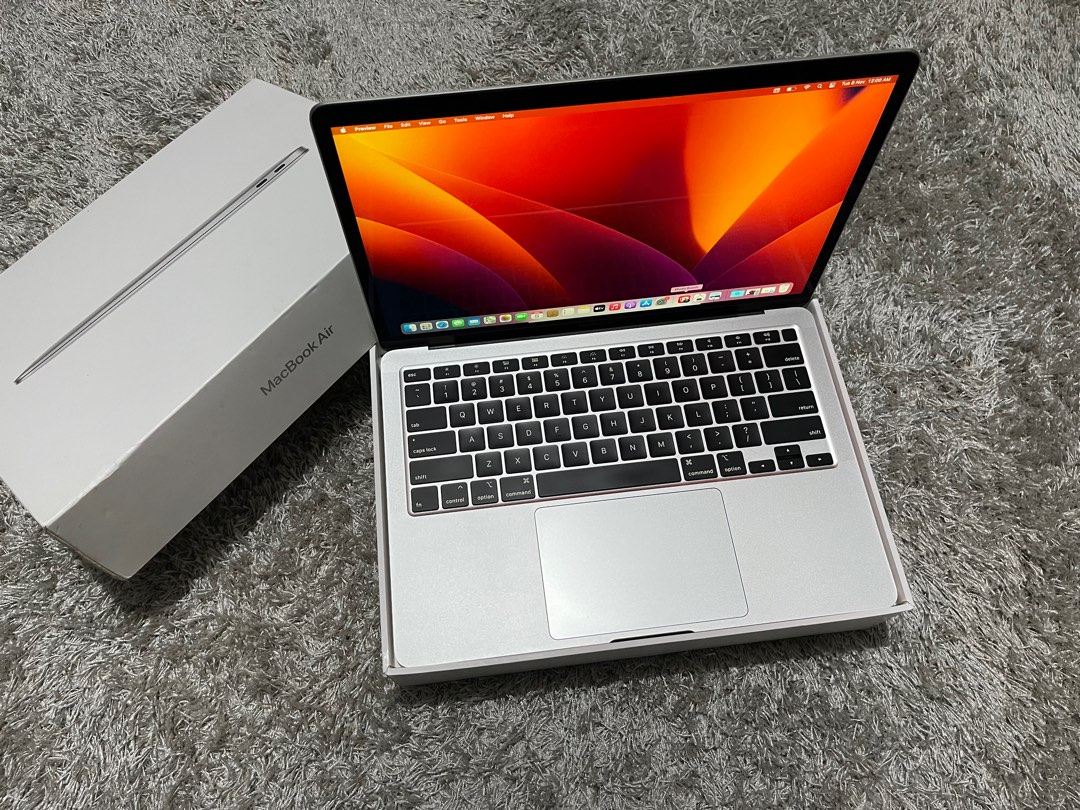 MacBook Air 2020 Core i3 8Gb 256Ssd 13inch Retina OS Ventura, Computers