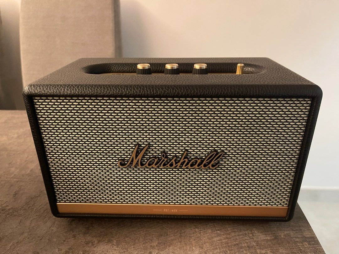 アクトン 美品 Marshall Acton2 Black 7DhC8-m13745384736 かなり